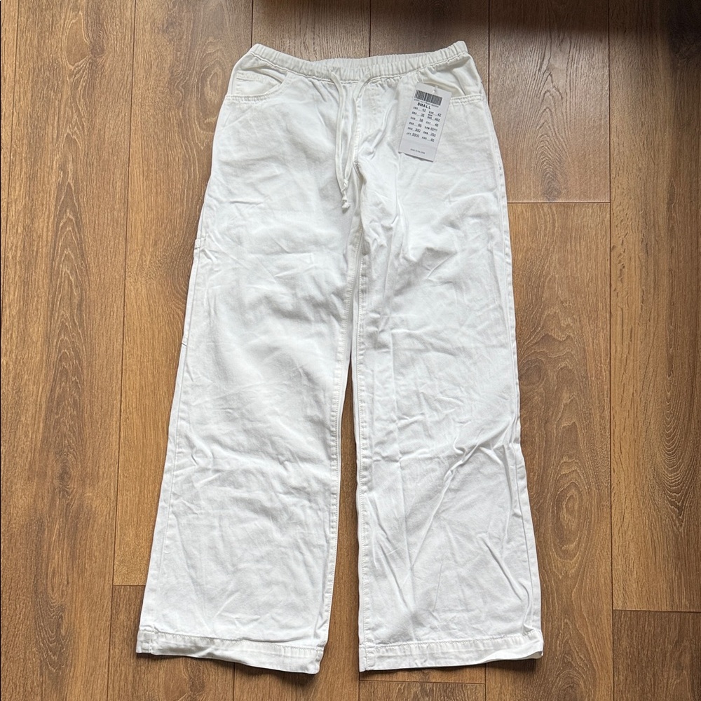 Brandy Melville White Sweatpants